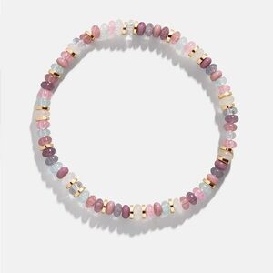 NWOT BaubleBar Gianna Semi-Precious Bracelet in Pale Pink